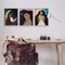 Stupell Industries Beautiful Cosmic Women 3pc Framed Giclee Set By Daniela Santiago